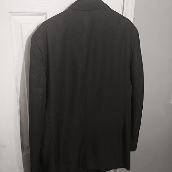 Angelo Rossi Men Gray Suit Jacket Only  44R - Picture 6 of 12